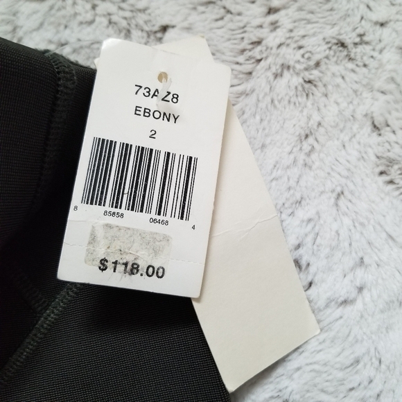 French Connection Forest Green Ebony Skirt New 2 - Picture 7 of 11